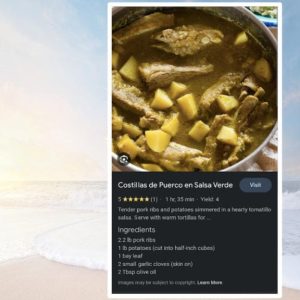 Teaching how to make a Mexican Meal