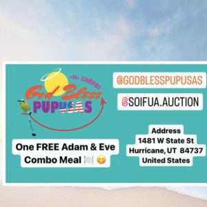 Free combo meal @ God Bless Pupusas