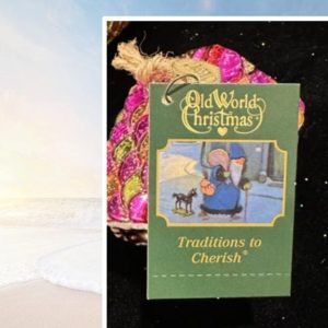 5 Old world Christmas Ornaments